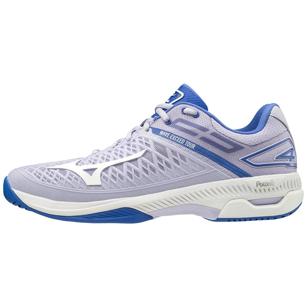 Damske Tenisove Topanky Mizuno Wave Exceed Tour 4 AC Nachový/Biele Vypredaj ZBRM03174